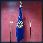 Bandera Corporativa y Varas de acompaamiento
